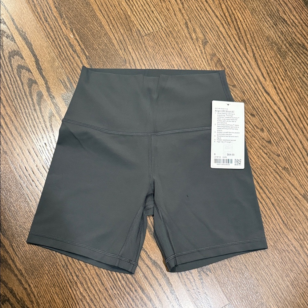 lululemon athletica Gray Bike Shorts
